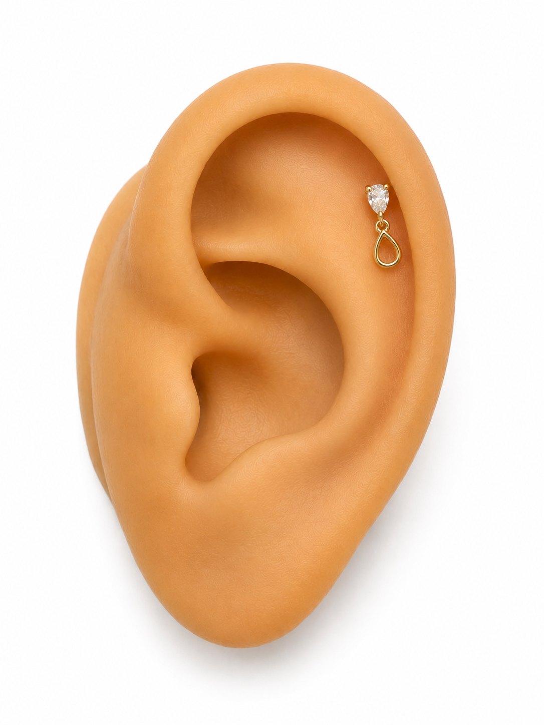 Piercing de cartílago 14k