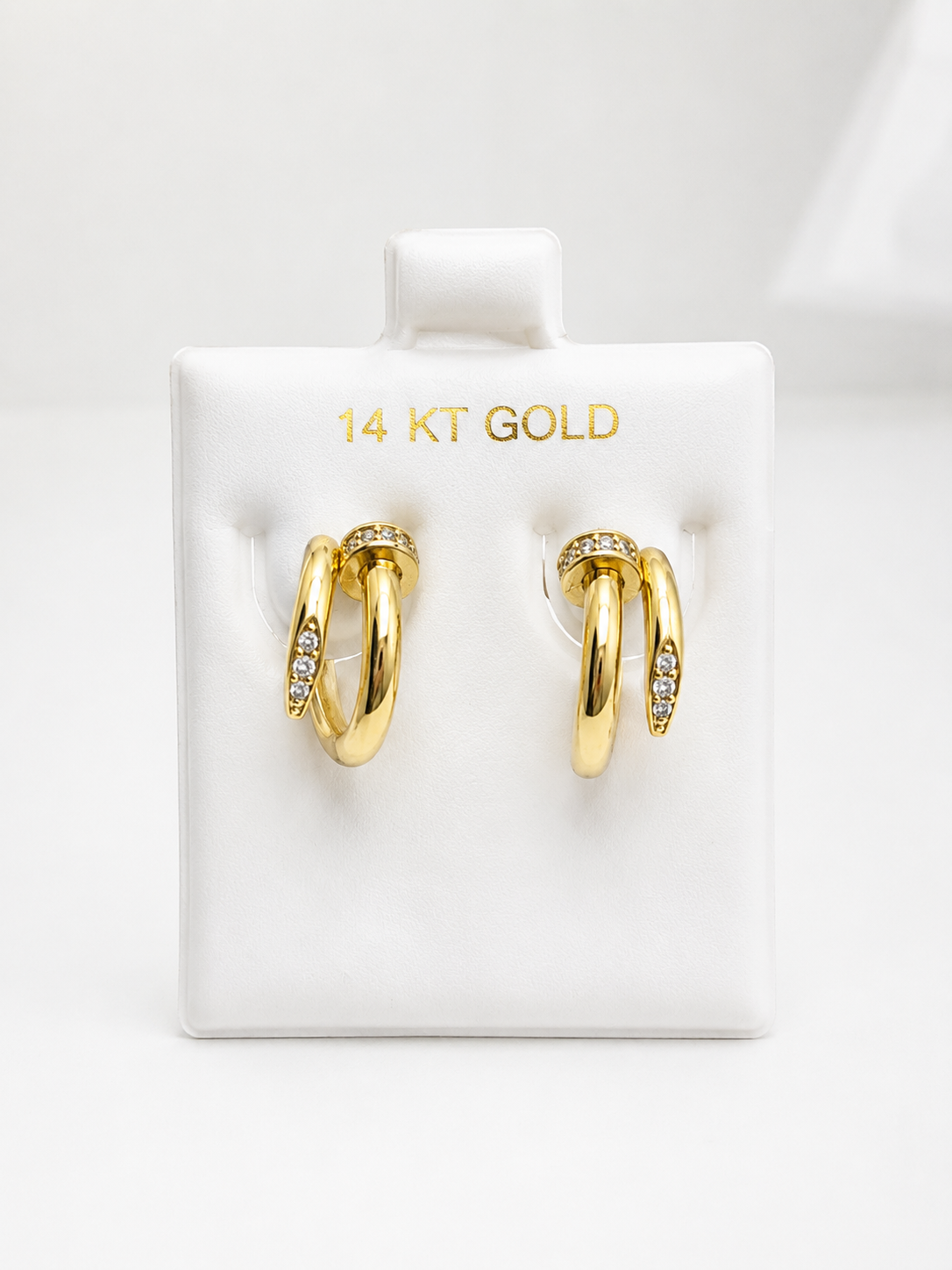 Argollas de Clavo 14k