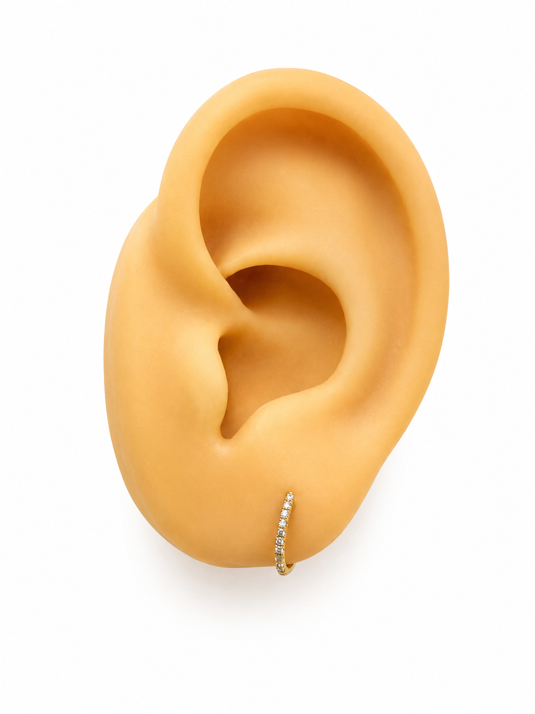 Argollas 14k con Diamantes