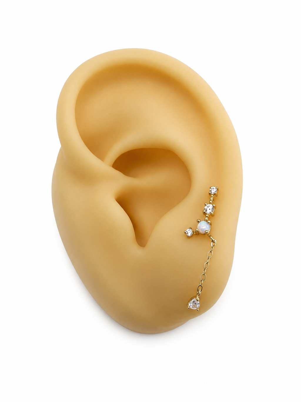 Piercing /arete  de Cartílago 14k