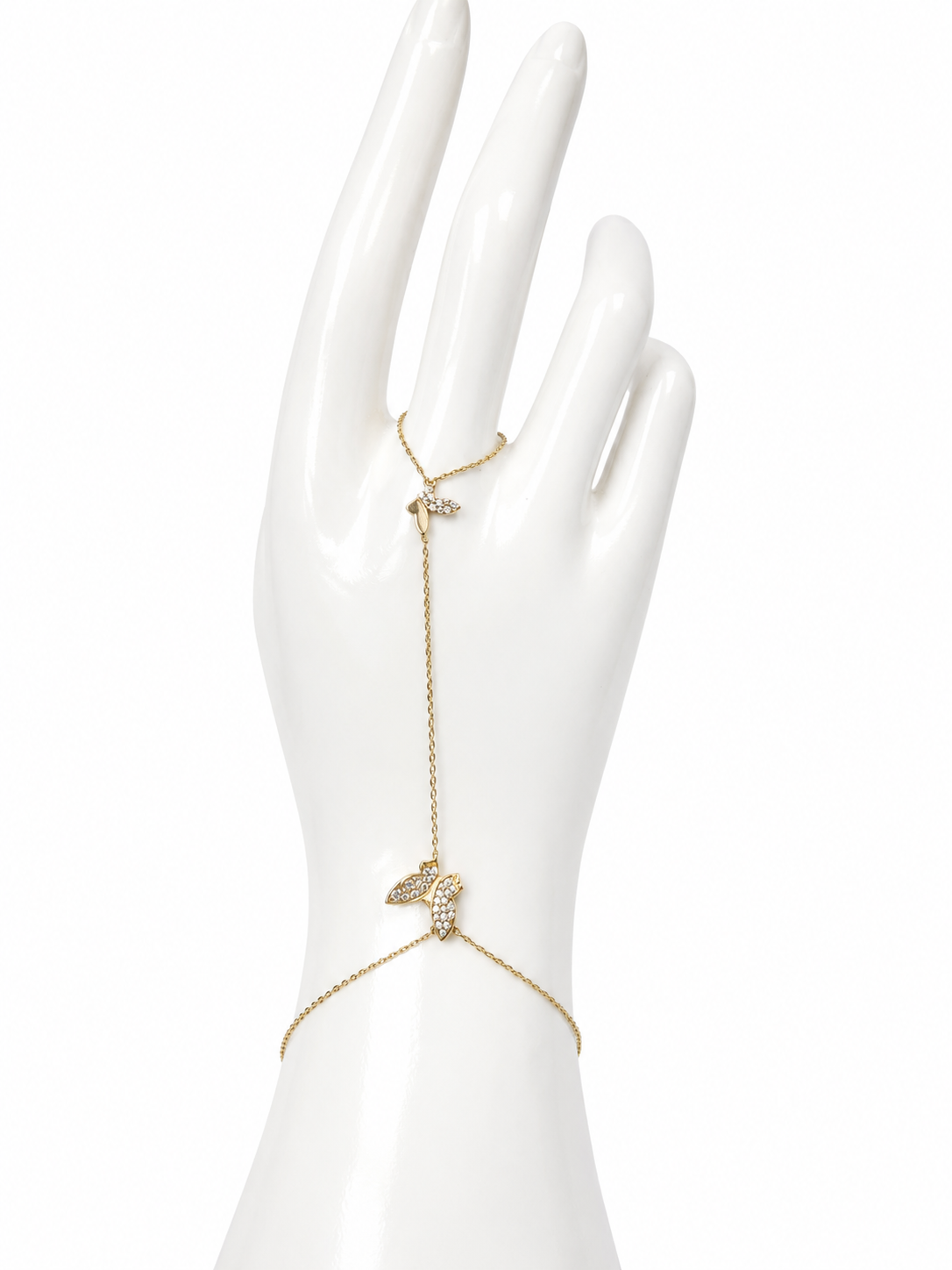 Pulsera Clon 10k con mariposas