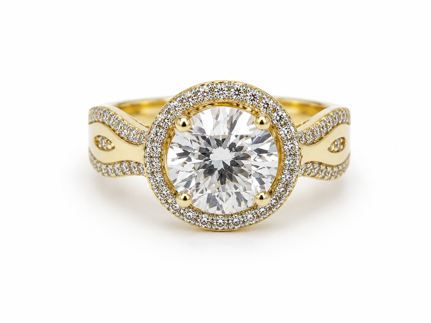 Anillo compromiso 14K