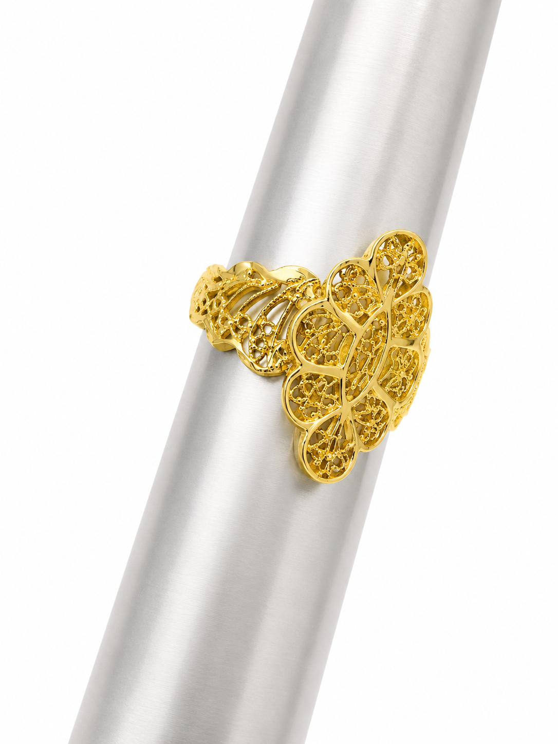 Anillo estilo antiguo 14k