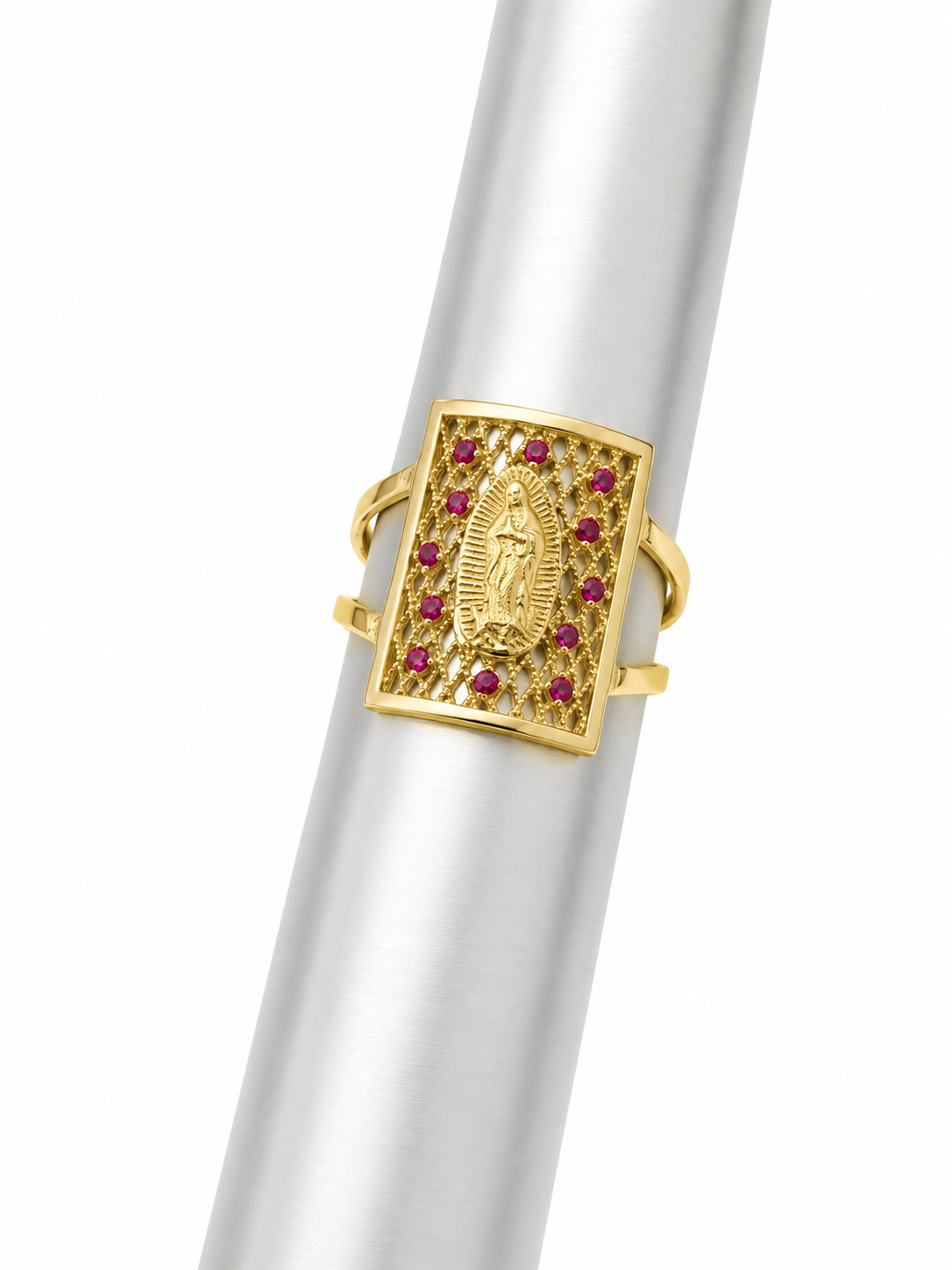 Anillo Virgen Guadalupe 10k