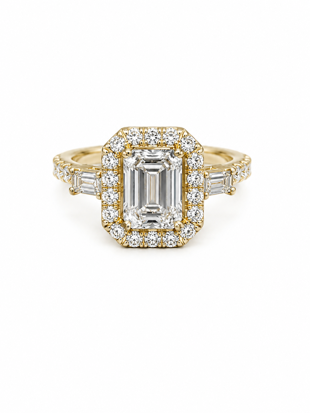 Anillo Mujer 14k con Diamante