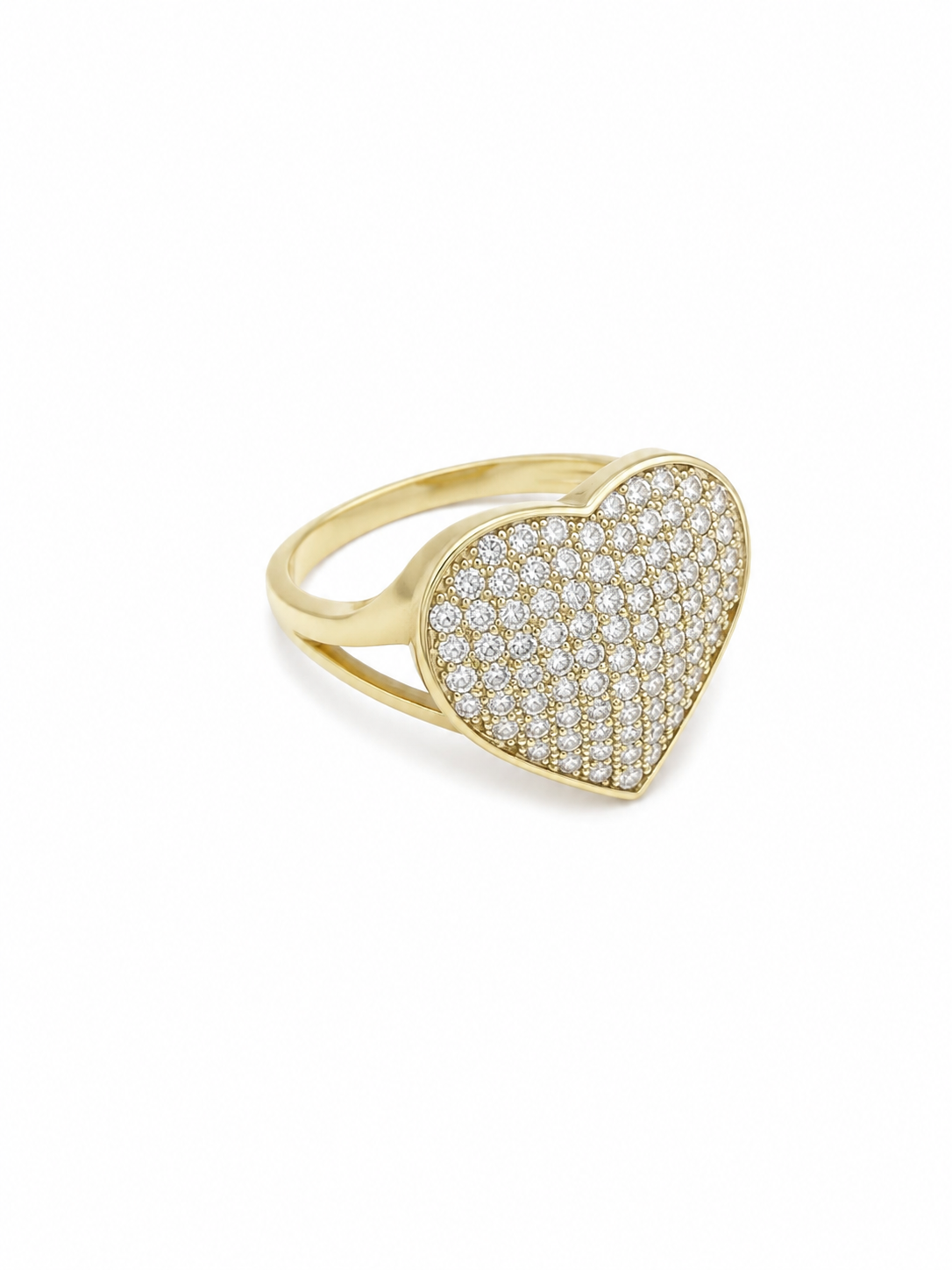 Anillo de corazón 10K