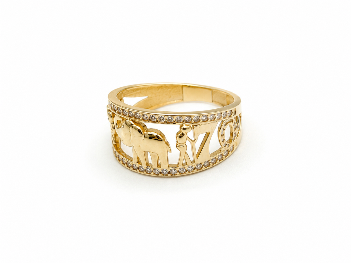 Anillo de la suerte 10k