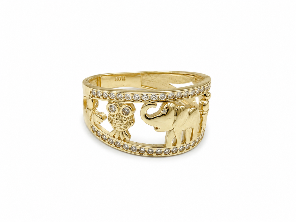 Anillo de la suerte 10k