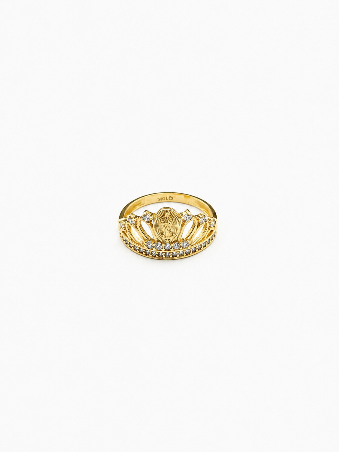 Anillo de virgen 10K