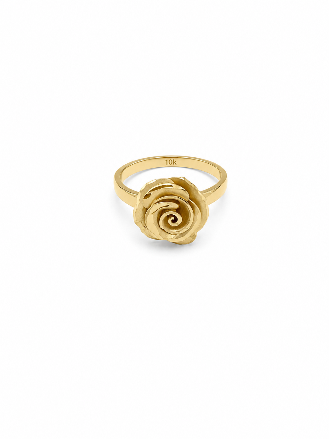 Anillo rosa 10k