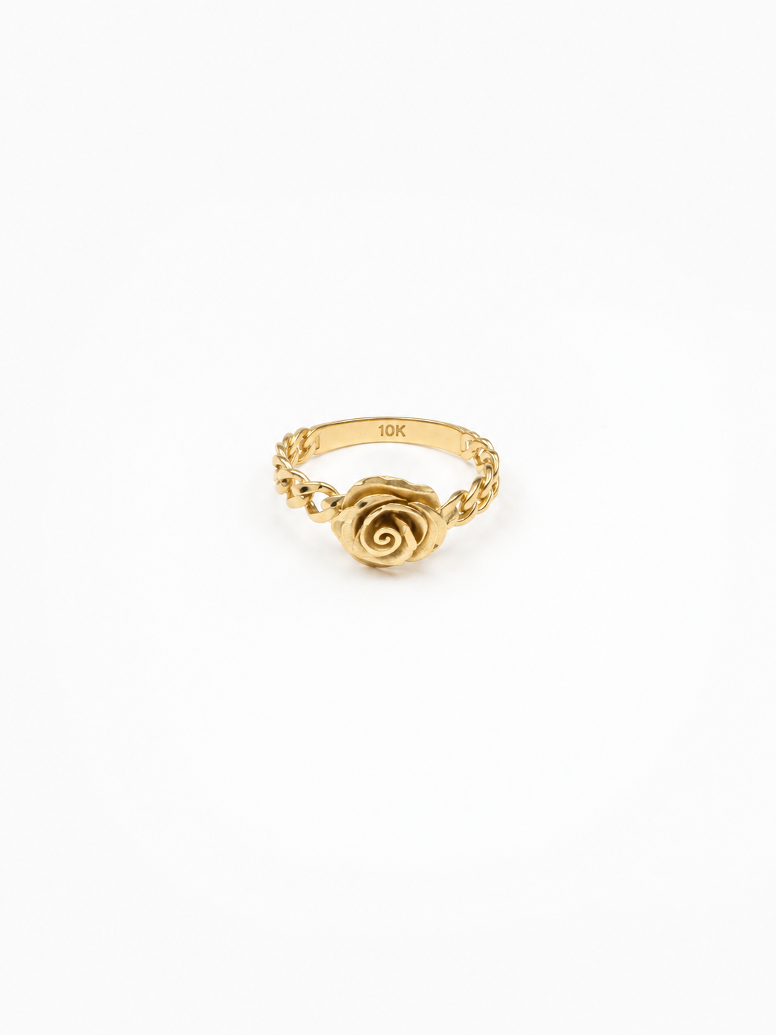 Anillo rosa 10k