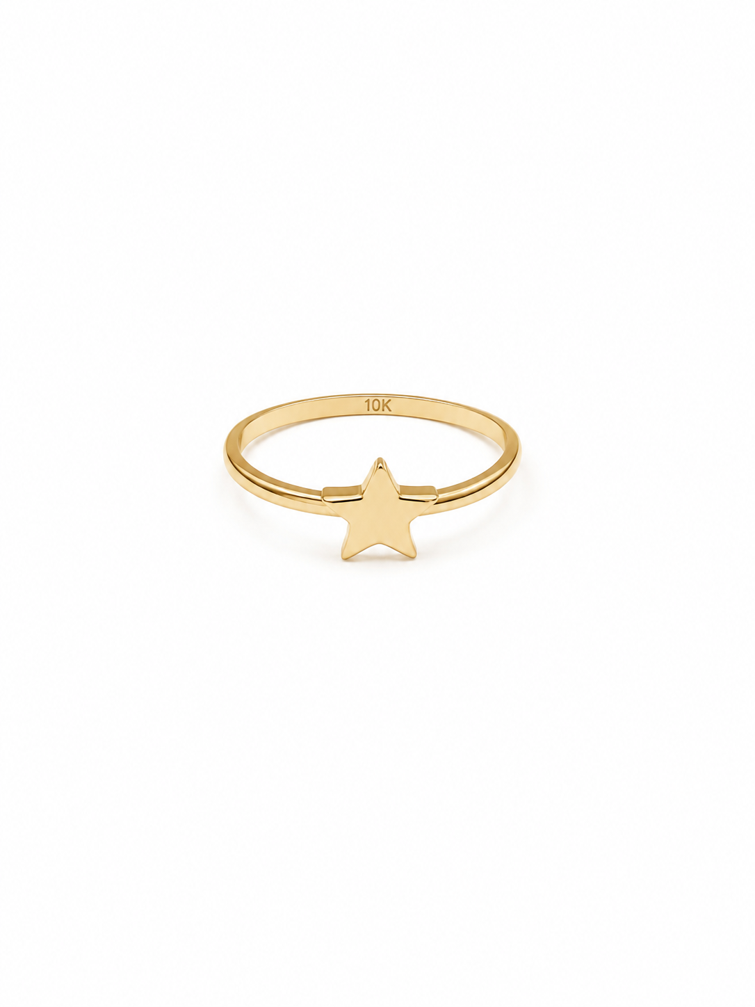 Anillo estrella 10k