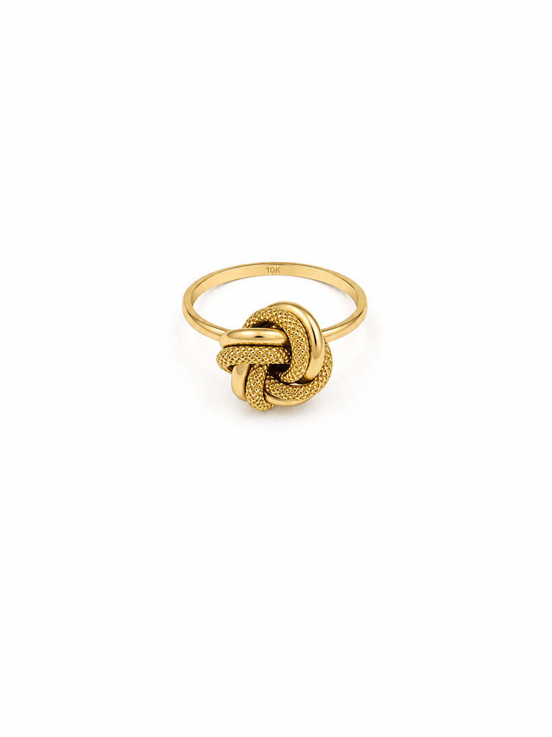 Anillo nudo 10k