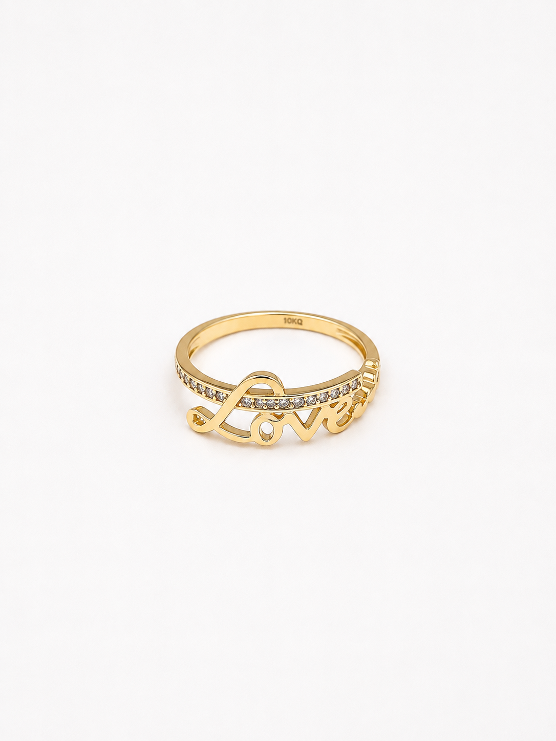 Anillo love 10k