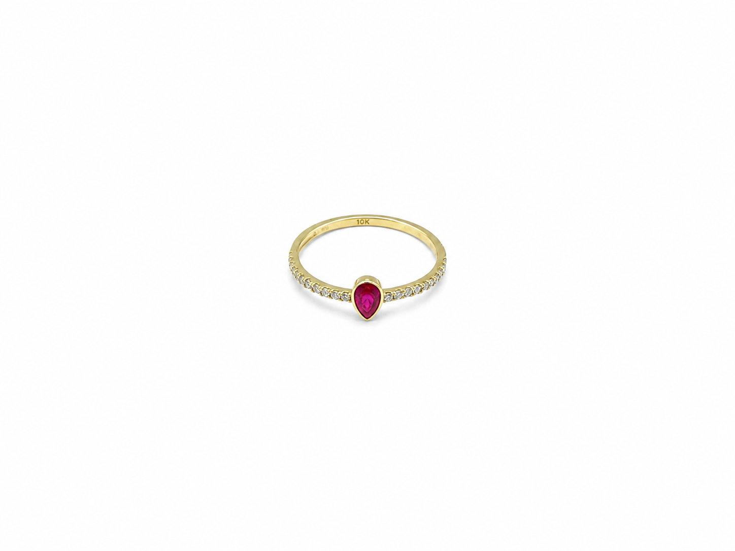 Anillo sencillo 10k