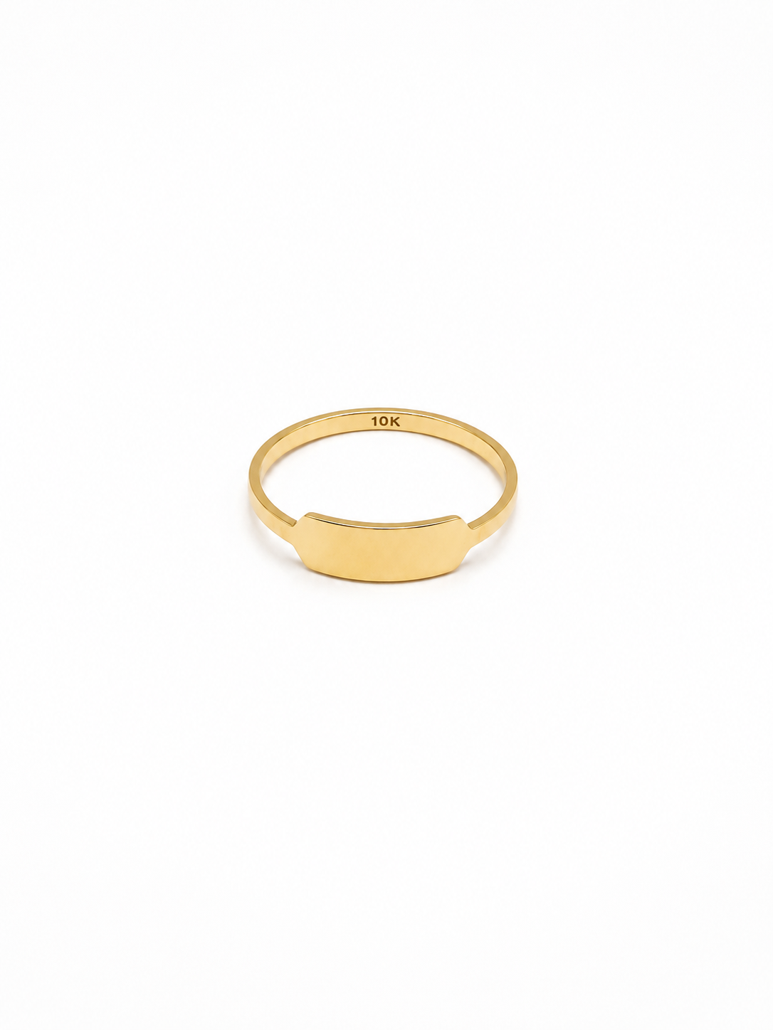 Anillo placa 10k