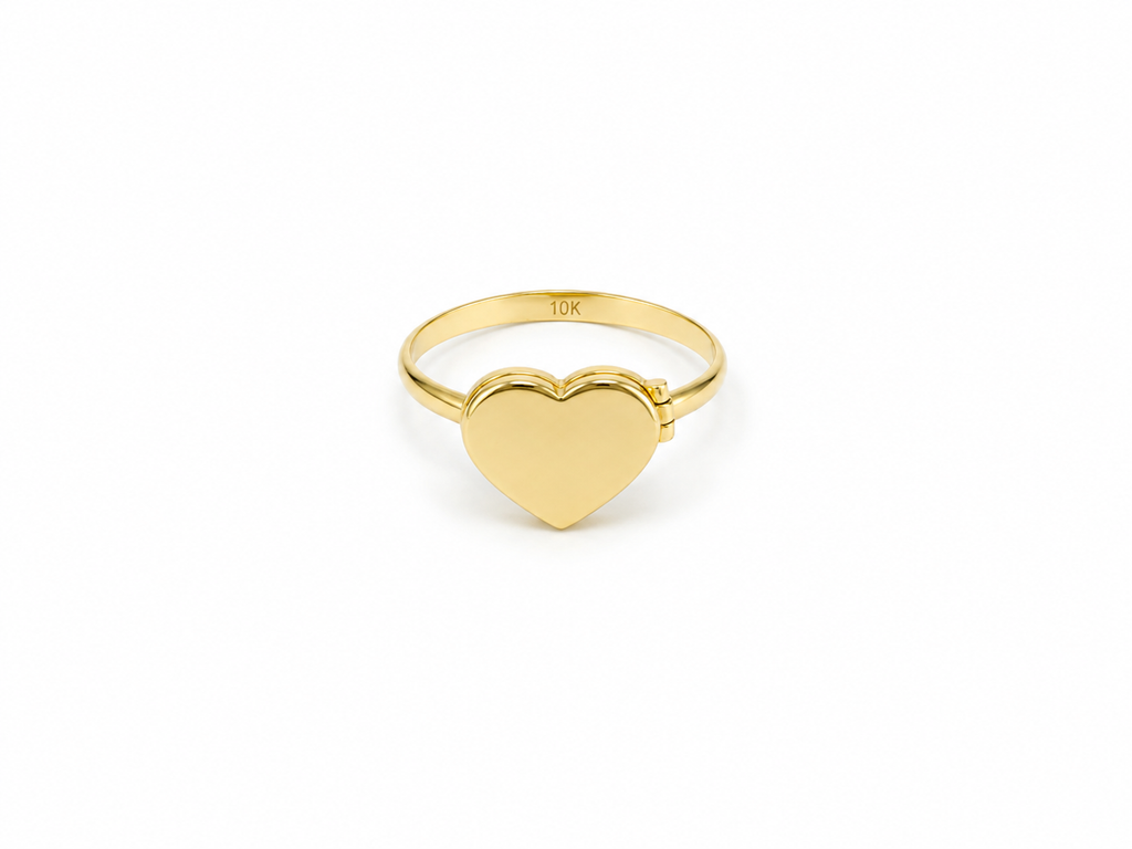 Anillo Relicario 10k