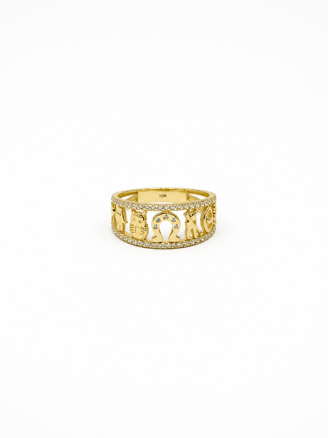 Anillo de la suerte 10k