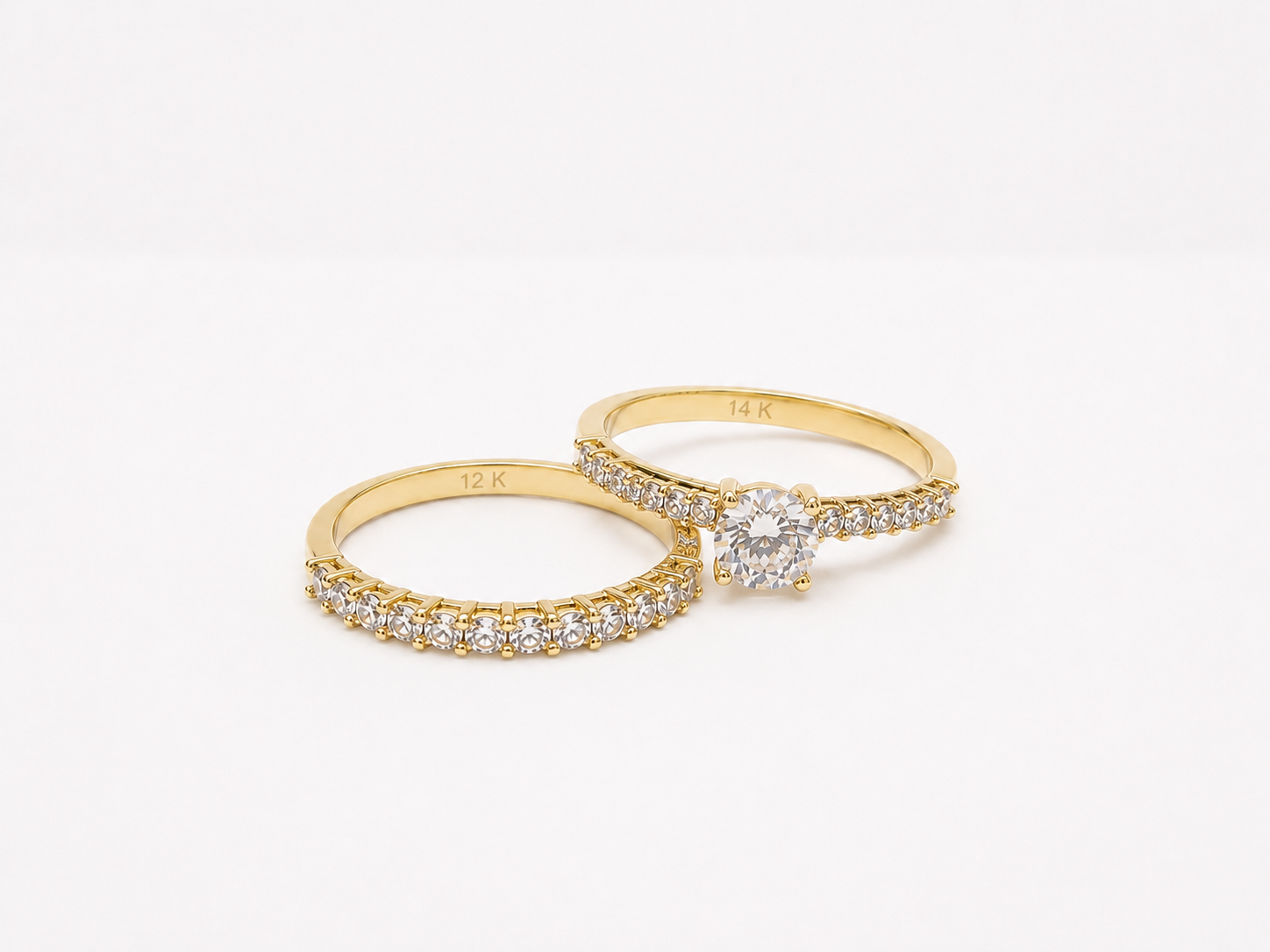 Anillos de Compromiso 14k