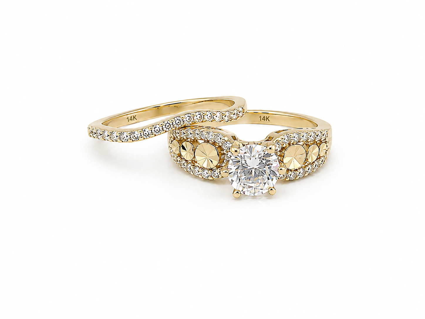 Anillo de compromiso 14k