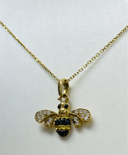 Cadena dije abeja 14k