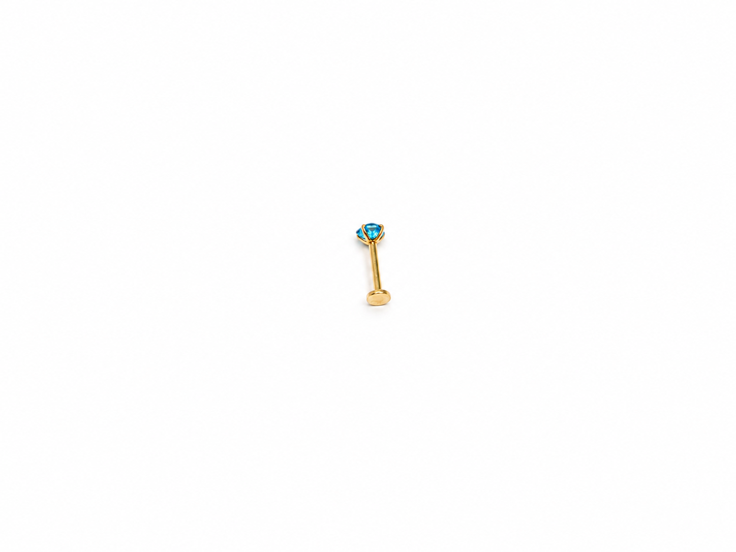Piercing nariz 14k