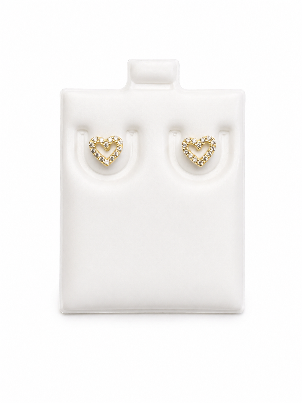 Aretes de Corazón pequeños 10k