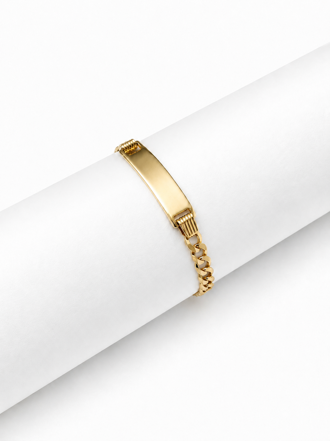 Pulsera con Placa 10k
