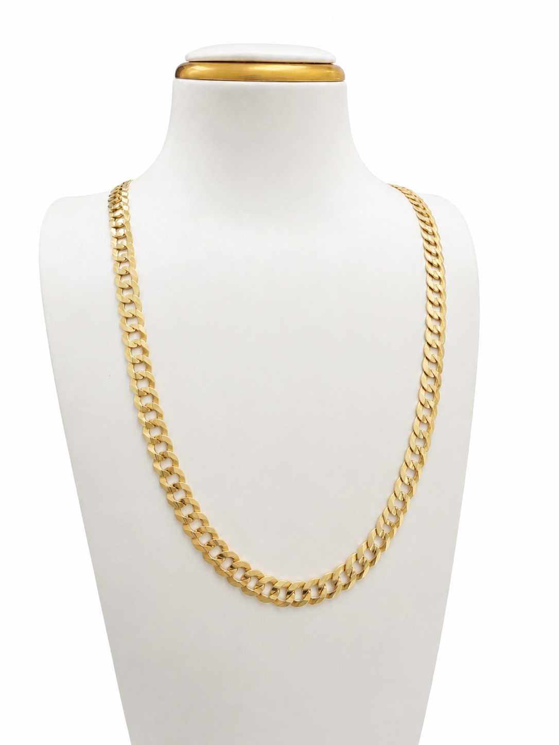 Cadena corte brillo 10k 6.5mm