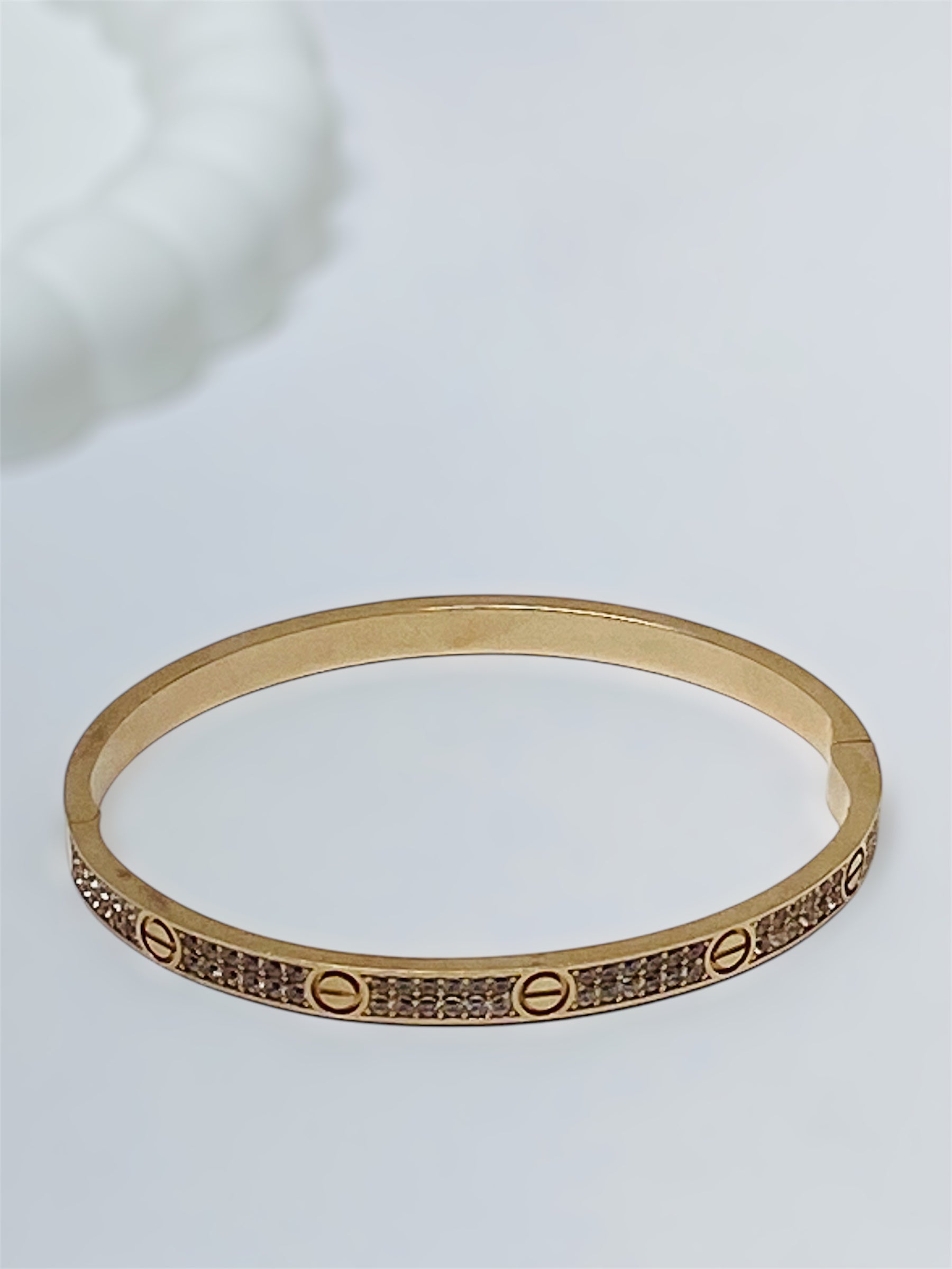 Pulsera carti solida oro rosa 14k