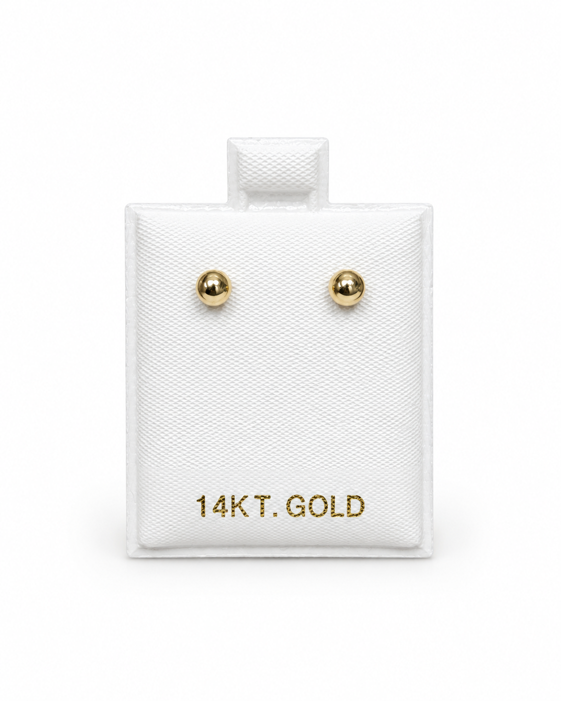 Aretes pequeños 14k