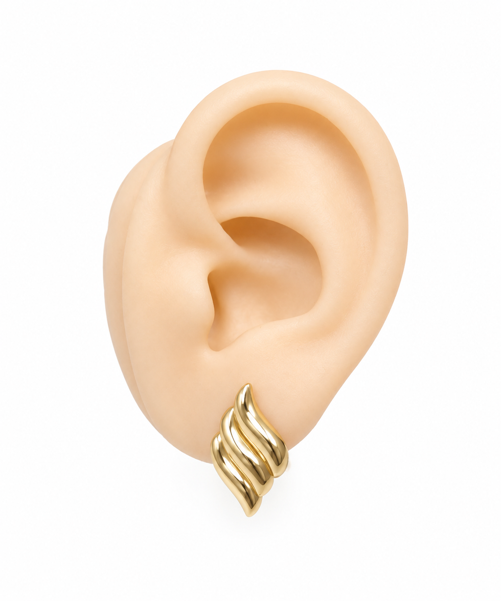 Aretes Omega 10k