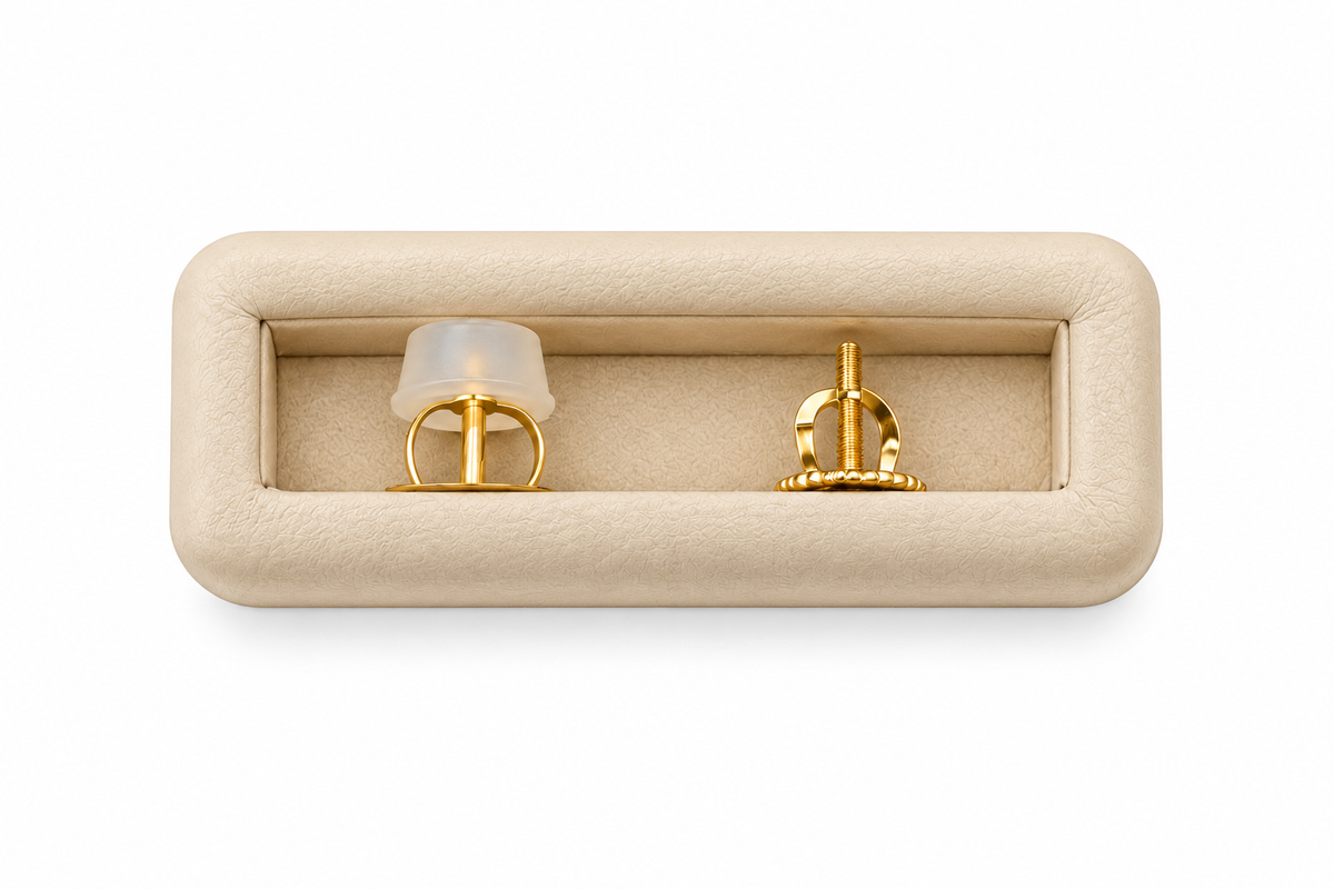 Aretes 14k con Diamantes