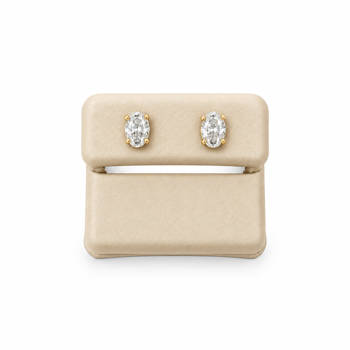 Aretes 14k con Diamantes