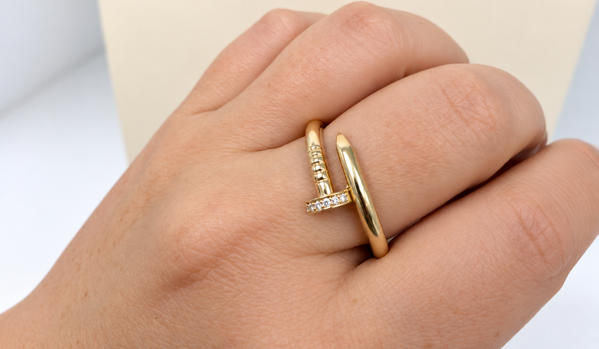 Anillo Clavo 10k