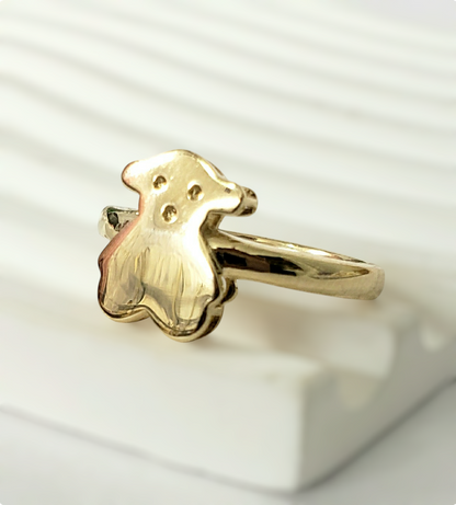 Anillo de Oso 14k