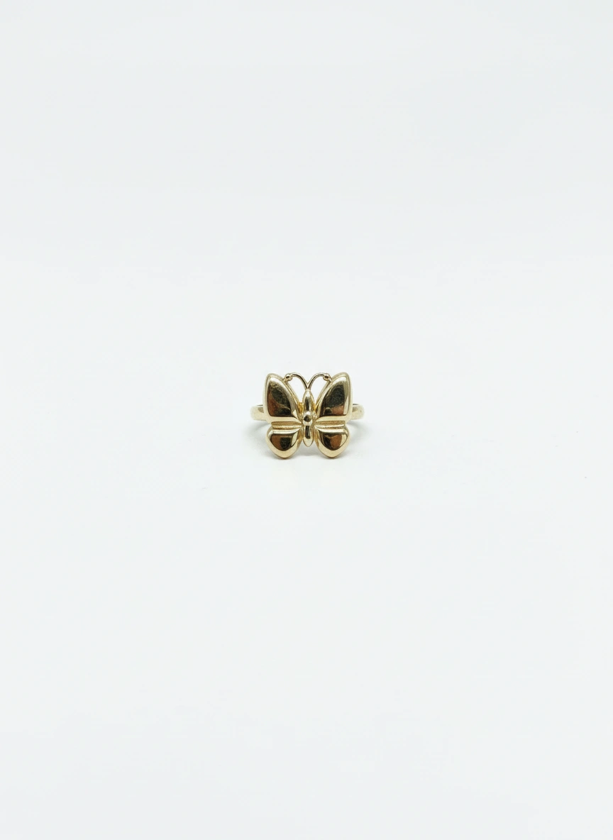 Anillo mariposa  14K