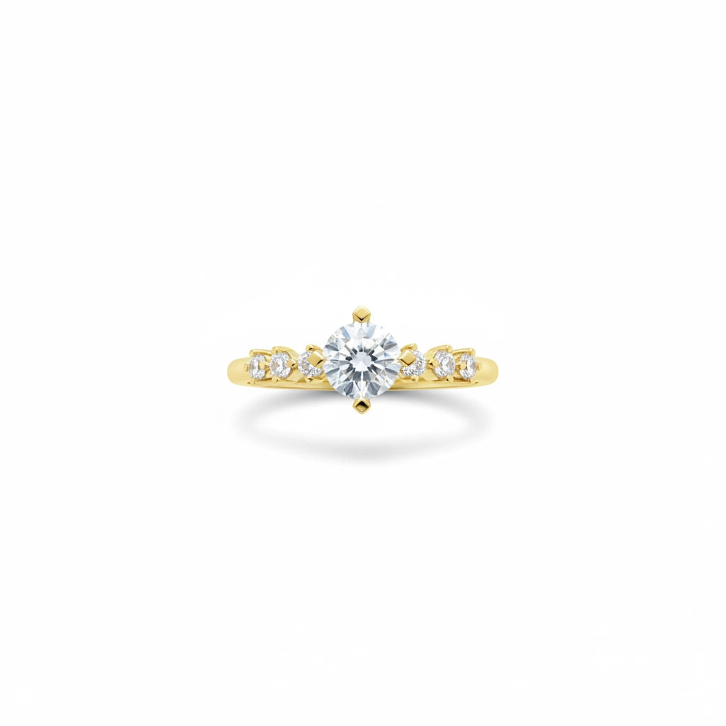 Anillo de compromiso 10k