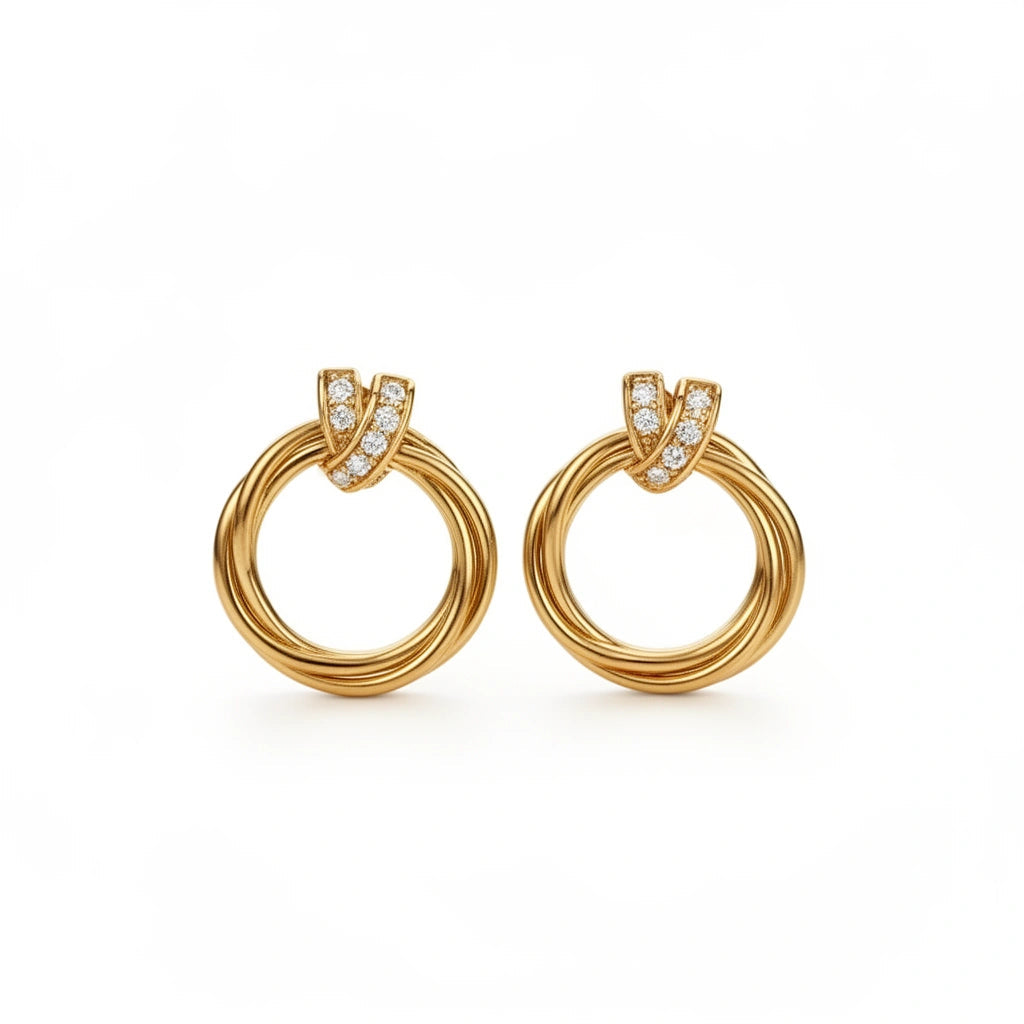 Aretes 14k