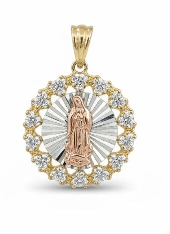 Dije de la virgen de Guadalupe 14k