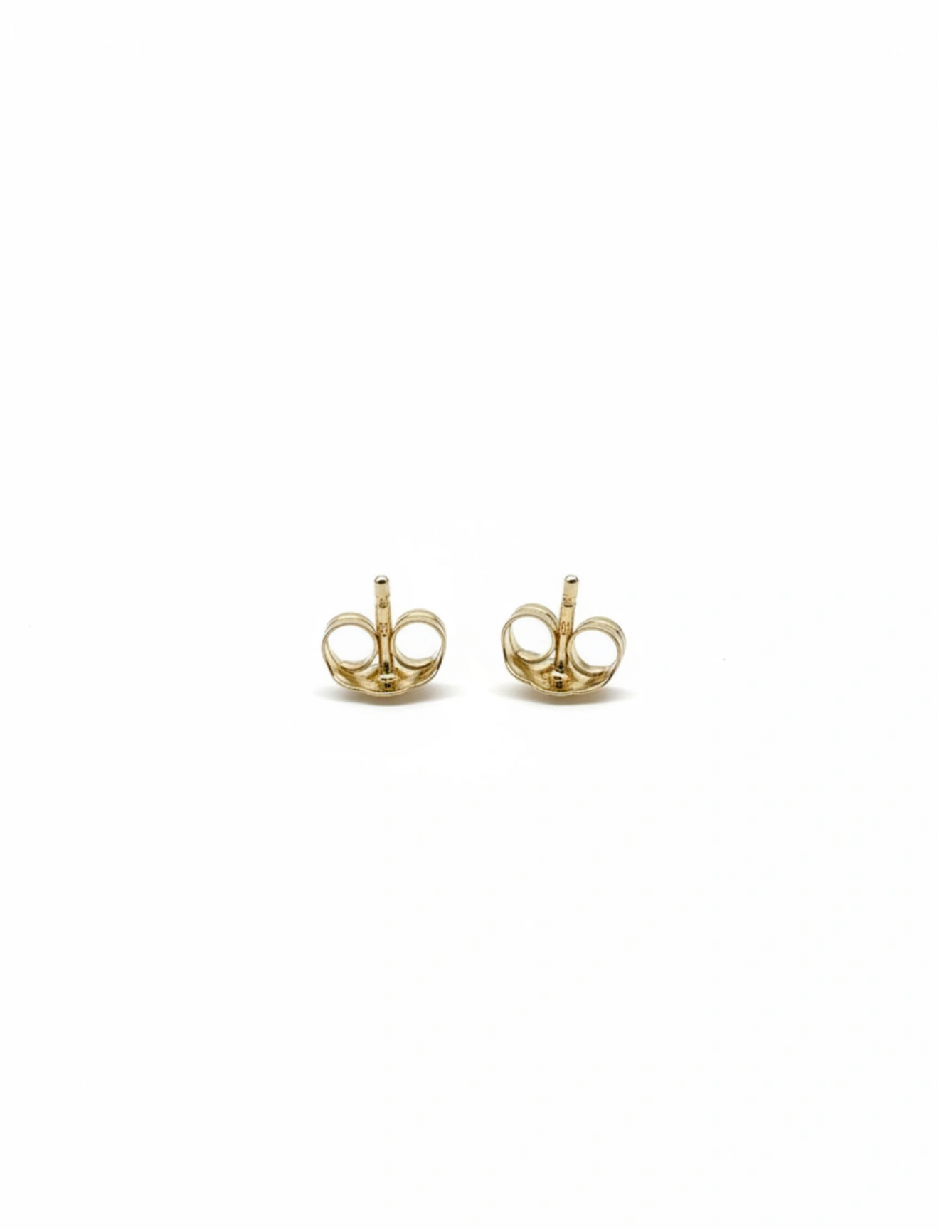 Aretes de flor  14K