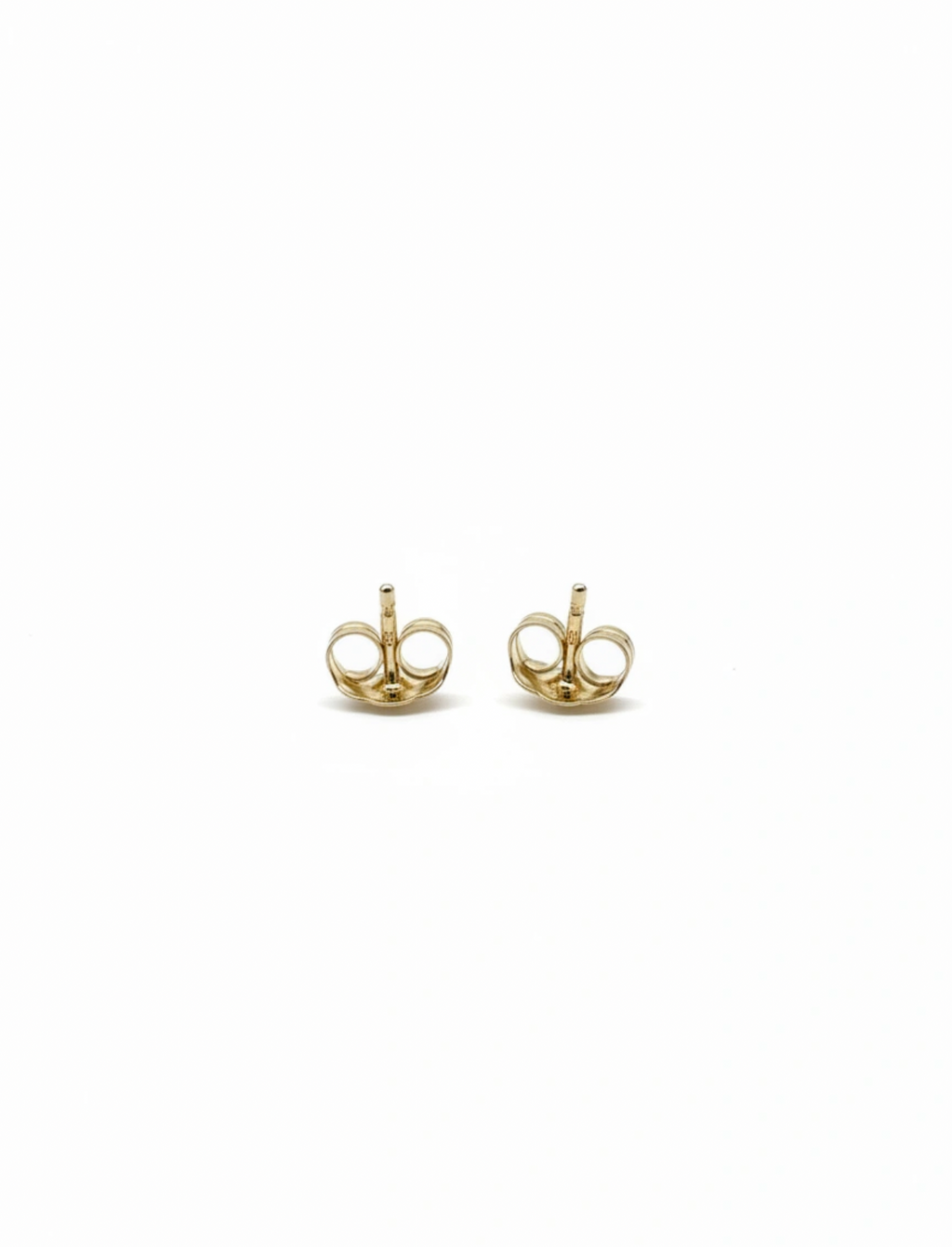 Aretes de flor  14K