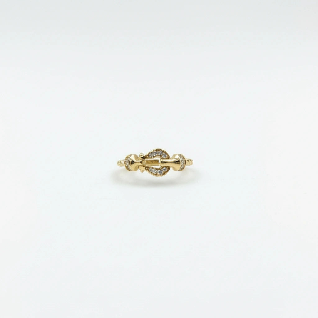 Anillo cinturón 14k