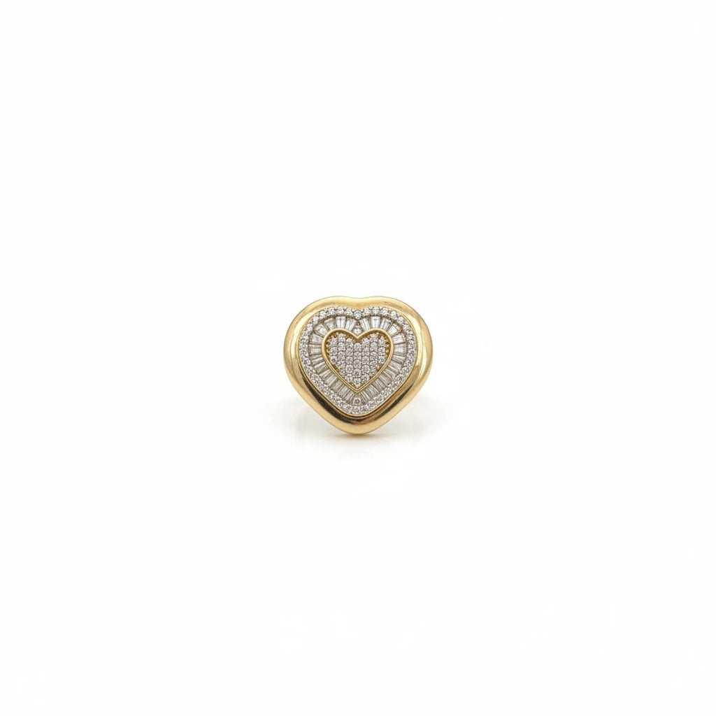 Anillo de corazón  10k