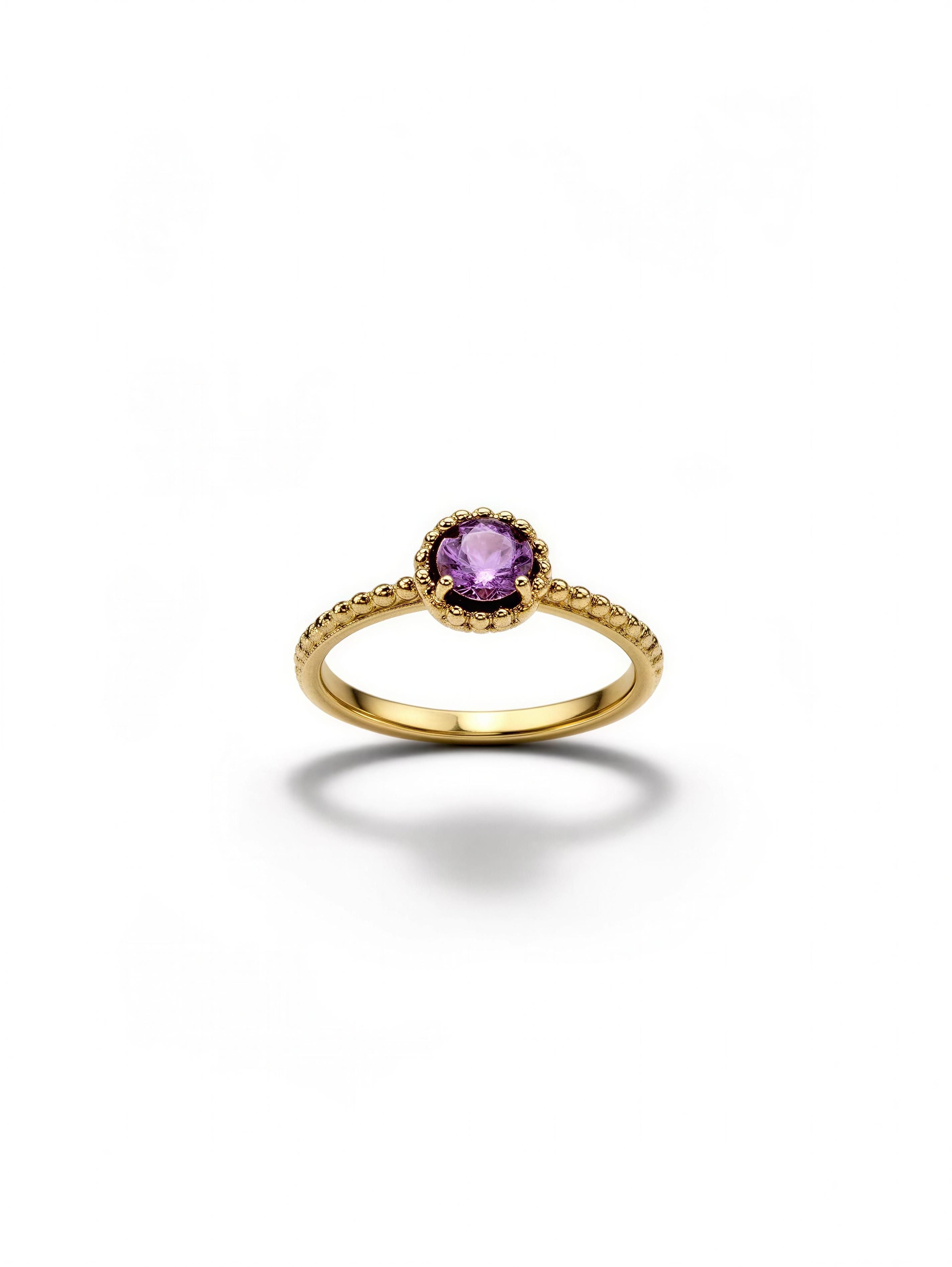 Anillo amethyst 10k