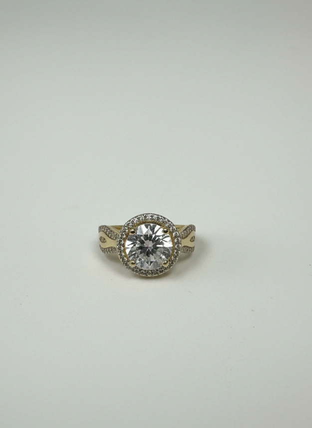 Anillo compromiso 14K