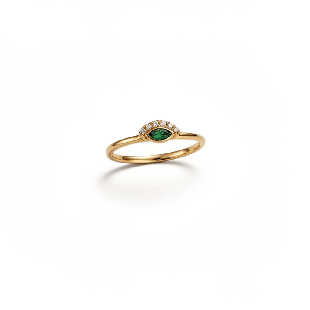 Anillo sencillo 10k