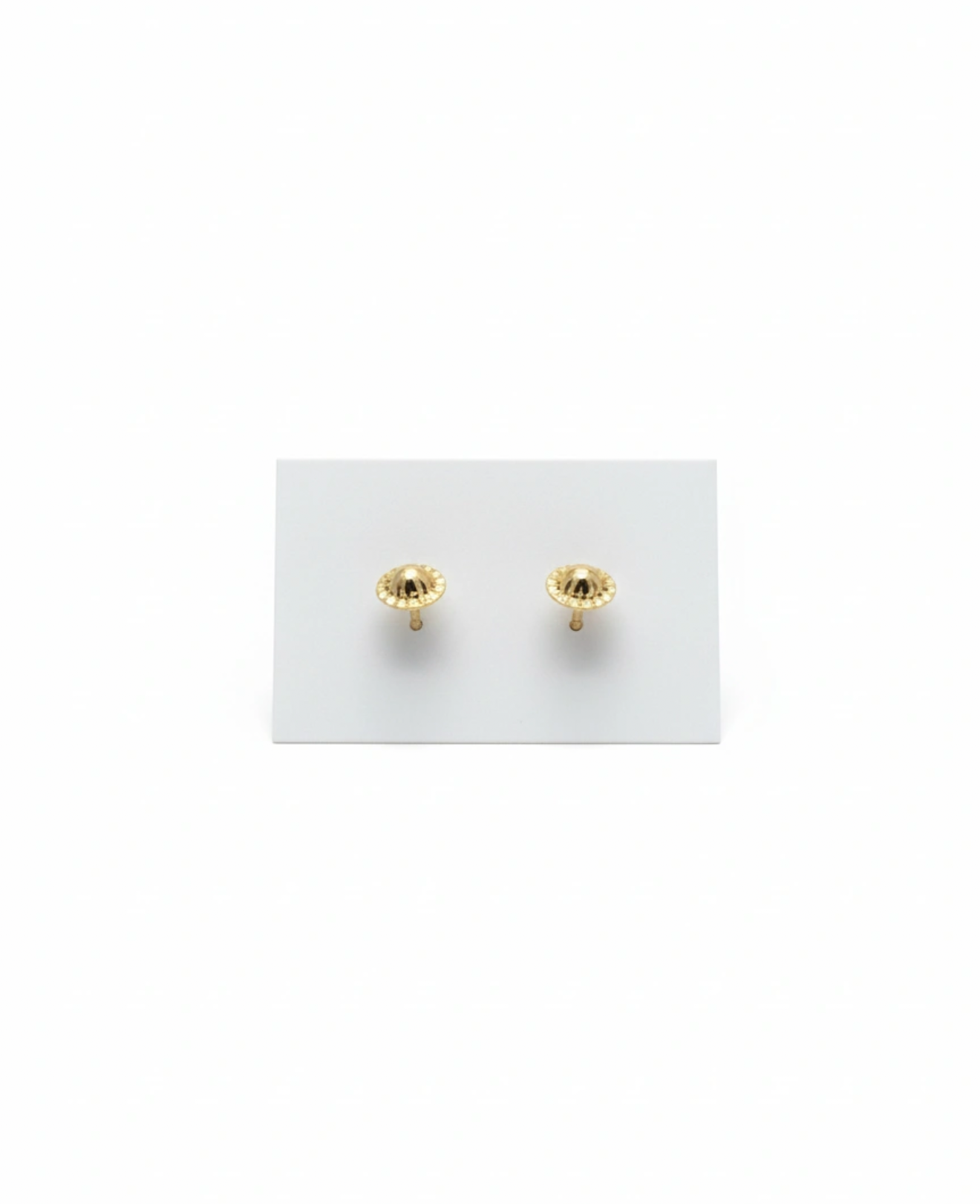 Aretes de corazón  14K