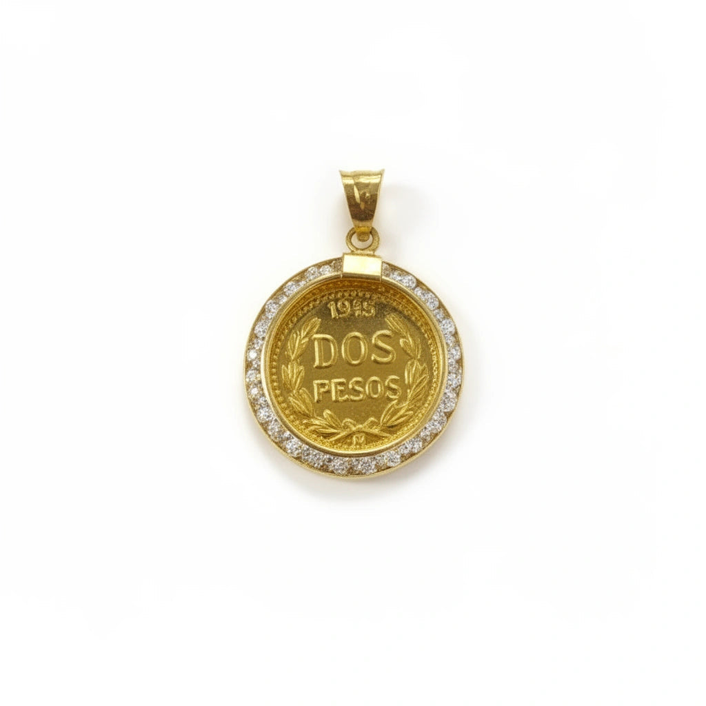Dije estilo centenario 14K