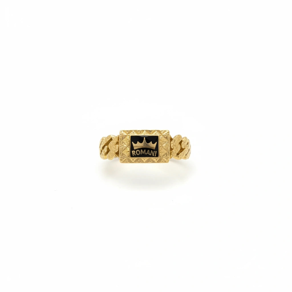Anillo romani 14k